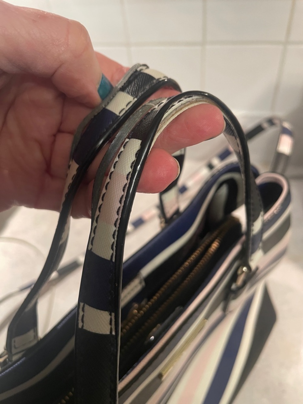 Kate Spade New York Evangelie Laurel Way Satchel/Crossbody - Picture 8 of 10